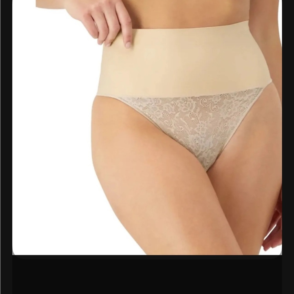 NWT maiden form 2X shapewear thong 1359
